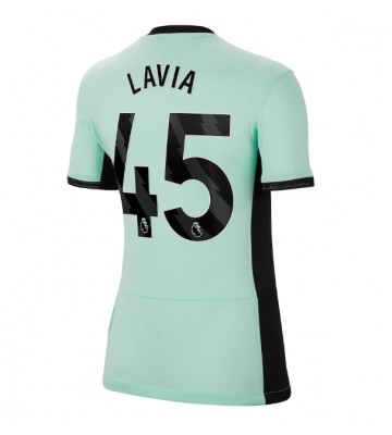 Chelsea Romeo Lavia #45 Tredje trøje Dame 2023-24 Kort ærmer